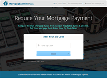 Tablet Screenshot of mortgagexaminer.com